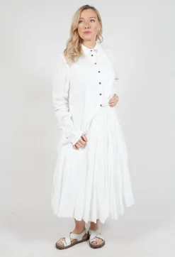 Rundholz Mainline Skirts^Pleated Skirt in Starwhite