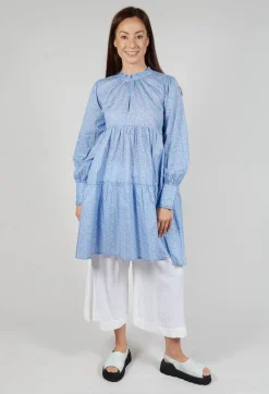 Les Filles d'Ailleurs Trousers^Pleated Wide Leg Trousers in White