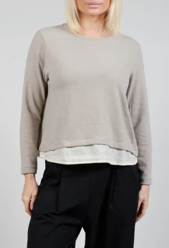 Mama B Jumpers^Plutone  Jumper In Argento