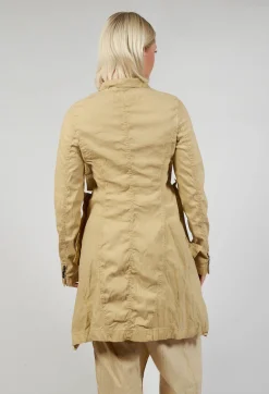 Rundholz Dip Coats^Pocket Overcoat in Wax Cloud
