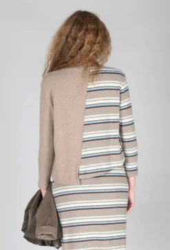 Mama B Cardigans^Polpa Cardigan in Alpaca Stripe
