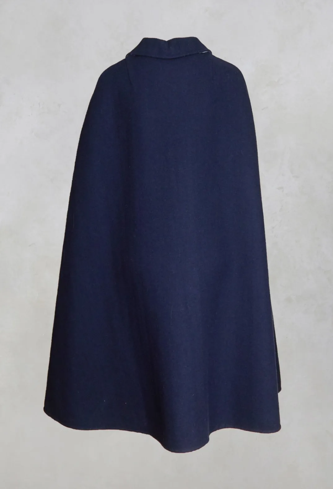 Maliparmi Coats^Poncho Coat in Blu Profondo