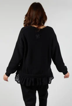 Pluslavie Jumpers^Pops Cardigan in Black