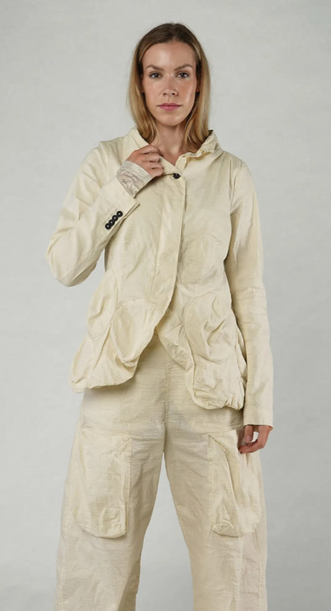 Rundholz Mainline Jackets^PRE-ORDER - Bubble Jacket in Starwhite (Pictured in Galaxy)