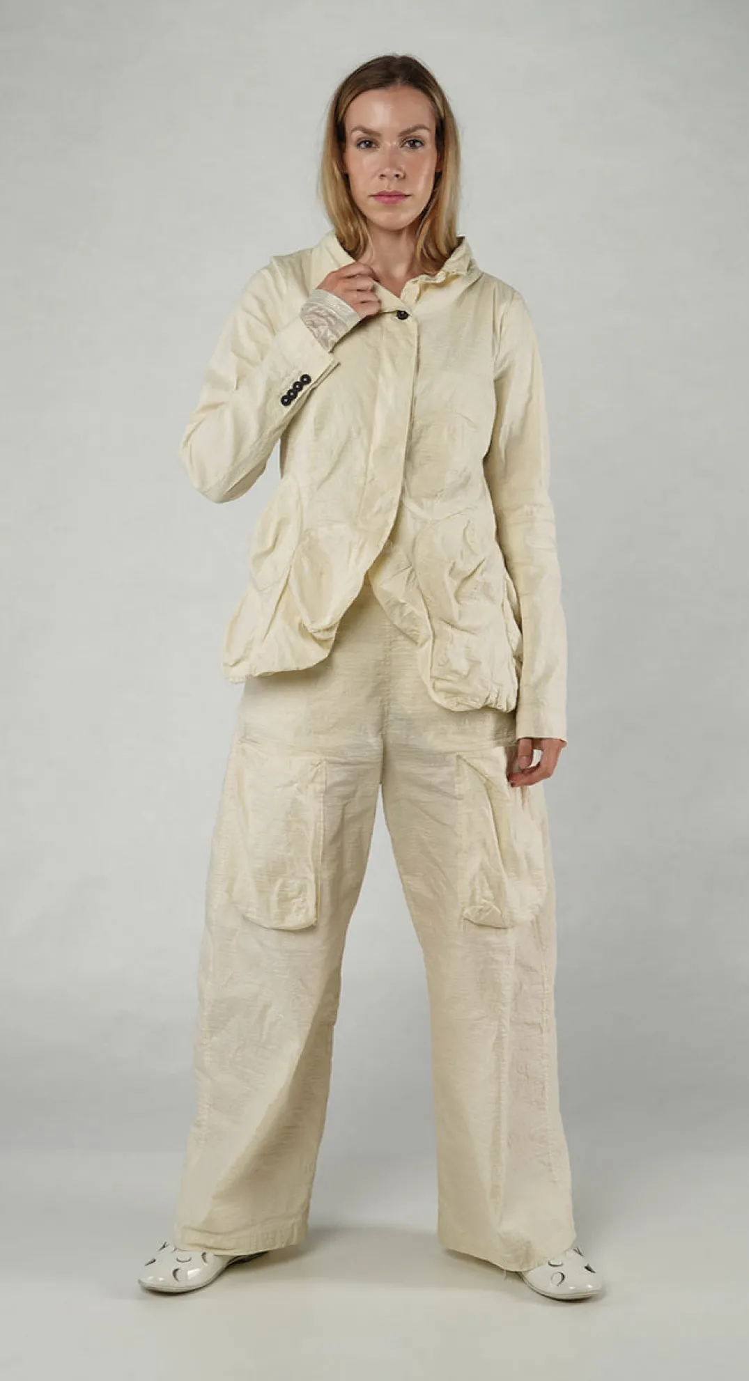 Rundholz Mainline Jackets^PRE-ORDER - Bubble Jacket in Starwhite (Pictured in Galaxy)