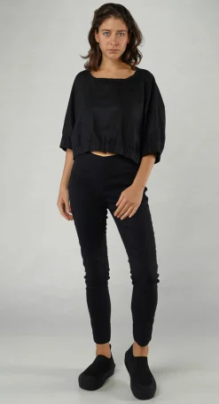 Rundholz Mainline Tops^PRE-ORDER -  Cropped T-Shirt in Galaxy Sparkle (Pictured in Black Sparkle)