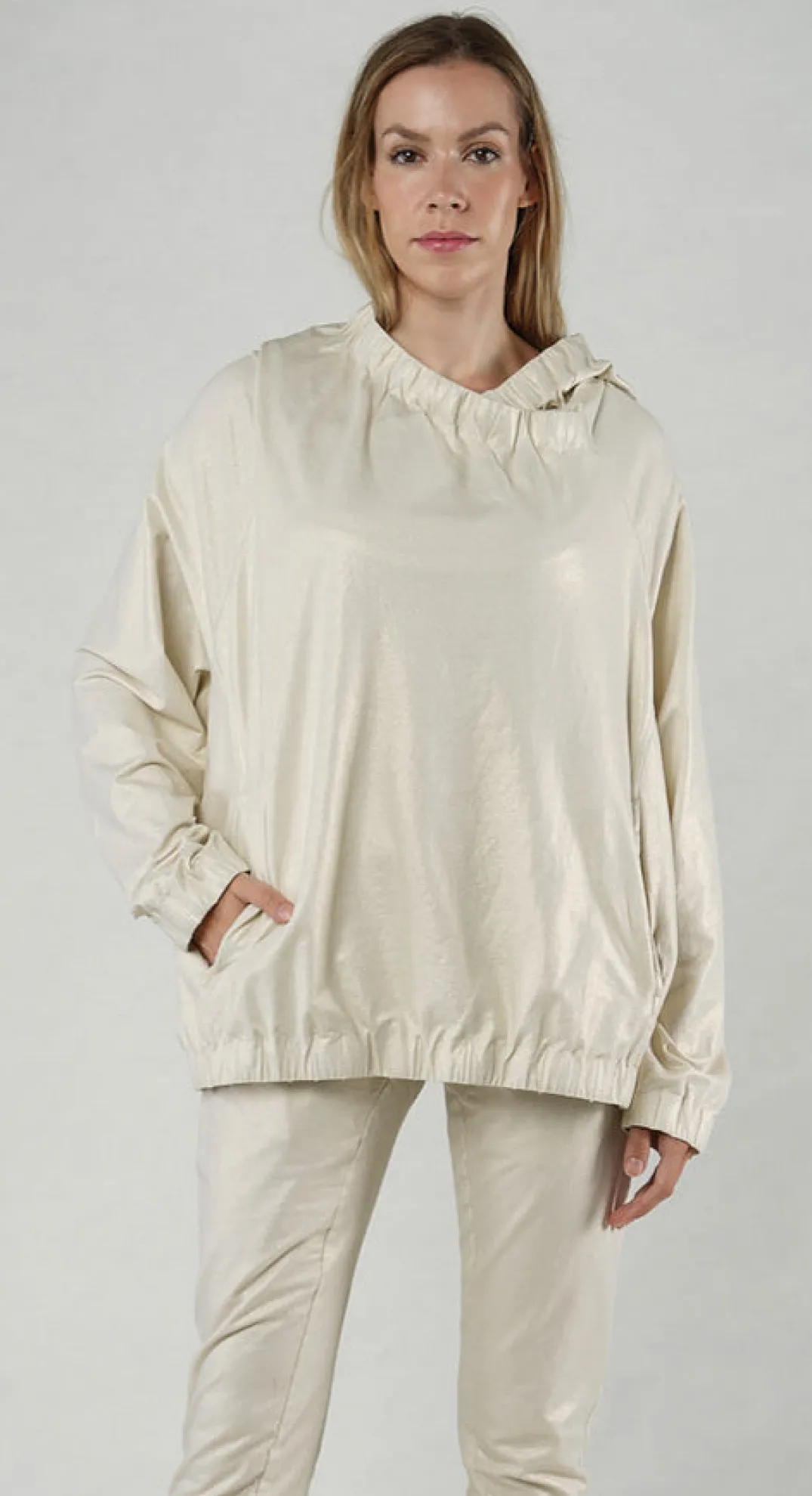 Rundholz Mainline Tops^PRE-ORDER - Hooded Sweatshirt in Moon Sparkle (Pictured in Galaxy Sparkle)