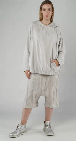 Rundholz Mainline Tops^PRE-ORDER -  Hooded Sweatshirt in Starwhite