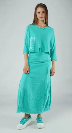 Rundholz Black Label Jumpers^PRE-ORDER - Lightweight Jumper in Black Offwhite (Pictured in Aqua Offwhite)