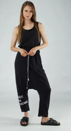 Rundholz Black Label Trousers^PRE-ORDER - Lightweight Knitted Trousers in Grey Black (Pictured in Black Offwhite)