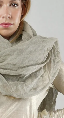 Rundholz Mainline Scarves^PRE-ORDER -  Mesh Scarf in Blackmel (Pictured in Dust Mel)