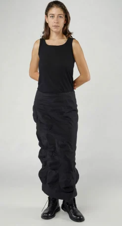Rundholz Mainline Skirts^PRE-ORDER -  Pencil Bubble Skirt in Moon (Pictured in Black)