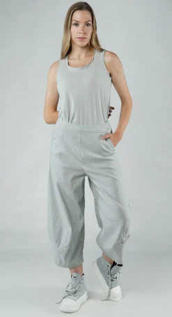 Rundholz Black Label Trousers^PRE-ORDER - Pull On Balloon Trousers in Navy Print (Pictured in Grey Check)