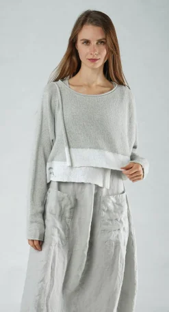 Rundholz Black Label Jumpers^PRE-ORDER - Relaxed Fit Jumper in Black Print (Pictured in Grey Print)