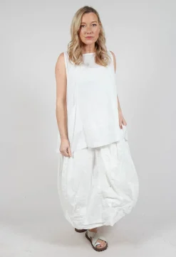 Rundholz Mainline Tops^PRE-ORDER - Semi Sheer Top in Starwhite (Pictured in Galaxy Sparkle)