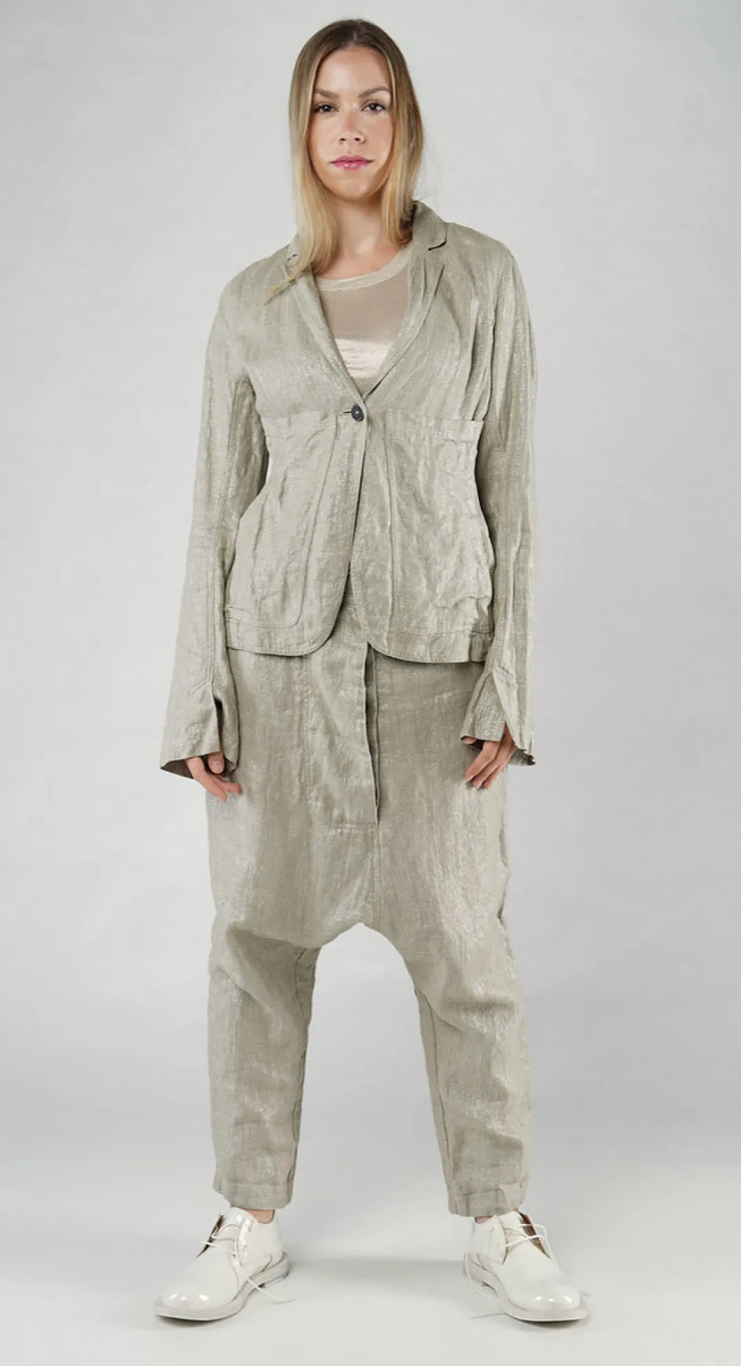 Rundholz Mainline Jackets^PRE-ORDER - Single Button Jacket in Dust Sparkle