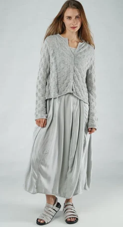 Rundholz Black Label Cardigans^PRE-ORDER - Textured Knitted Cardigan in Black (Pictured in Grey)