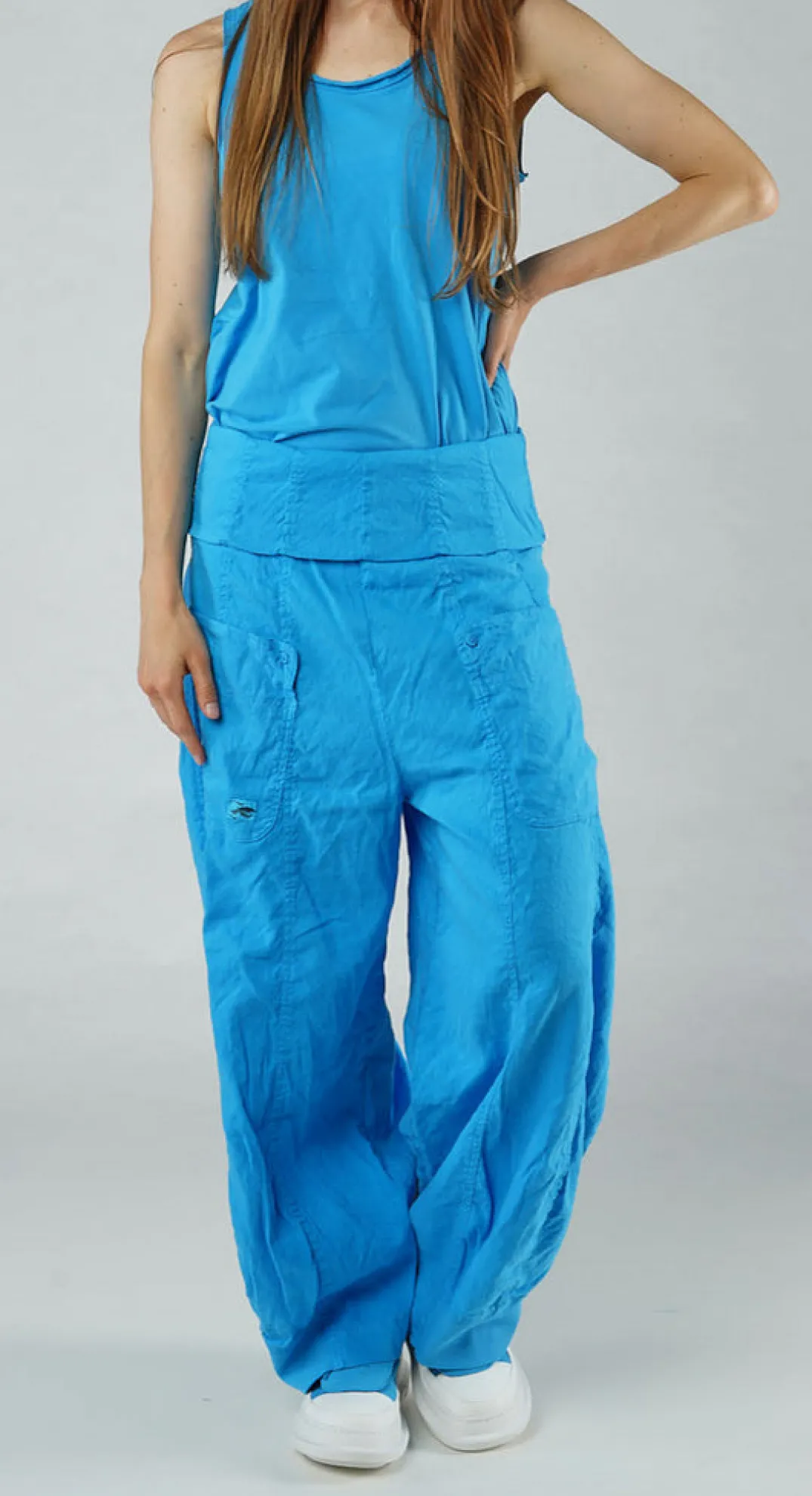 Rundholz Black Label Trousers^PRE-ORDER - Trousers with Fold Over Waistband in Malibu