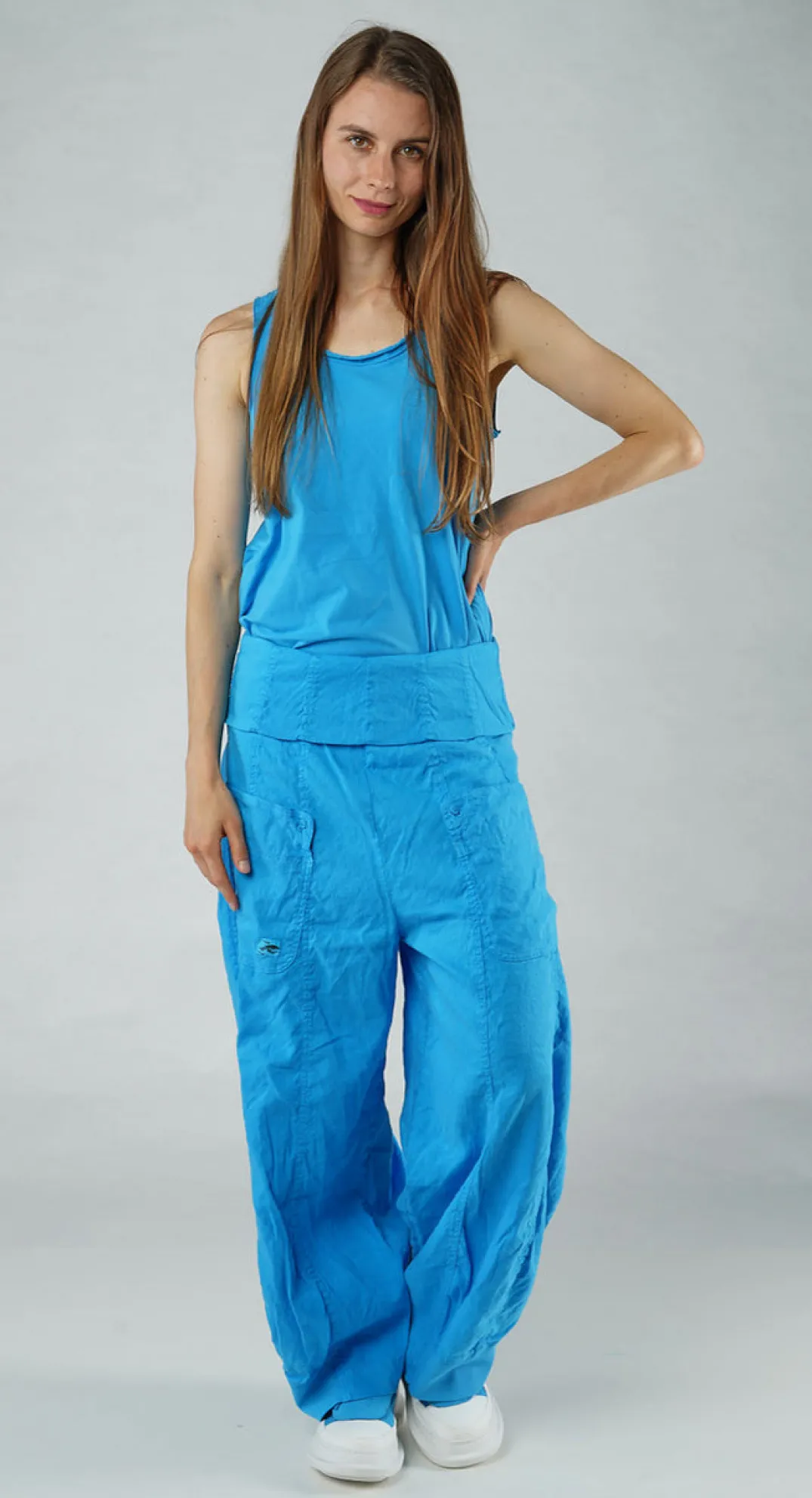 Rundholz Black Label Trousers^PRE-ORDER - Trousers with Fold Over Waistband in Malibu