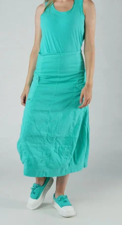 Rundholz Black Label Skirts^PRE-ORDER - Tulip Skirt in Navy (Pictured in Aqua)
