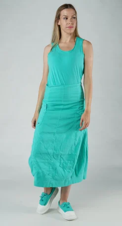 Rundholz Black Label Skirts^PRE-ORDER - Tulip Skirt in Black (Pictured in Aqua)
