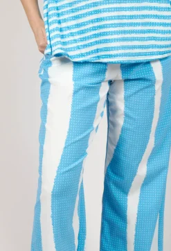 Rundholz Black Label Trousers^PRE-ORDER - Wide Leg Pull On Trousers in Malibu Print