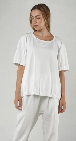 Rundholz Mainline Tops^PRE-ORDER -  Wide Neck T-Shirt in Moon Sparkle (Pictured in Galaxy Sparkle)