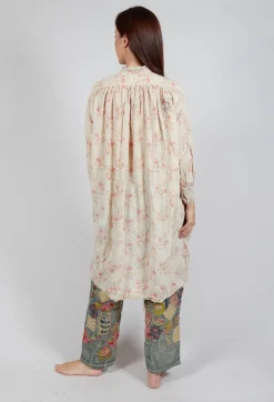 Magnolia Pearl Tops^Print Cordelia Night Shirt in Lake of Roses