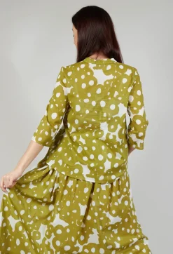Operificio Neirami Shirts & Blouses^Printed Blouse in Foglia