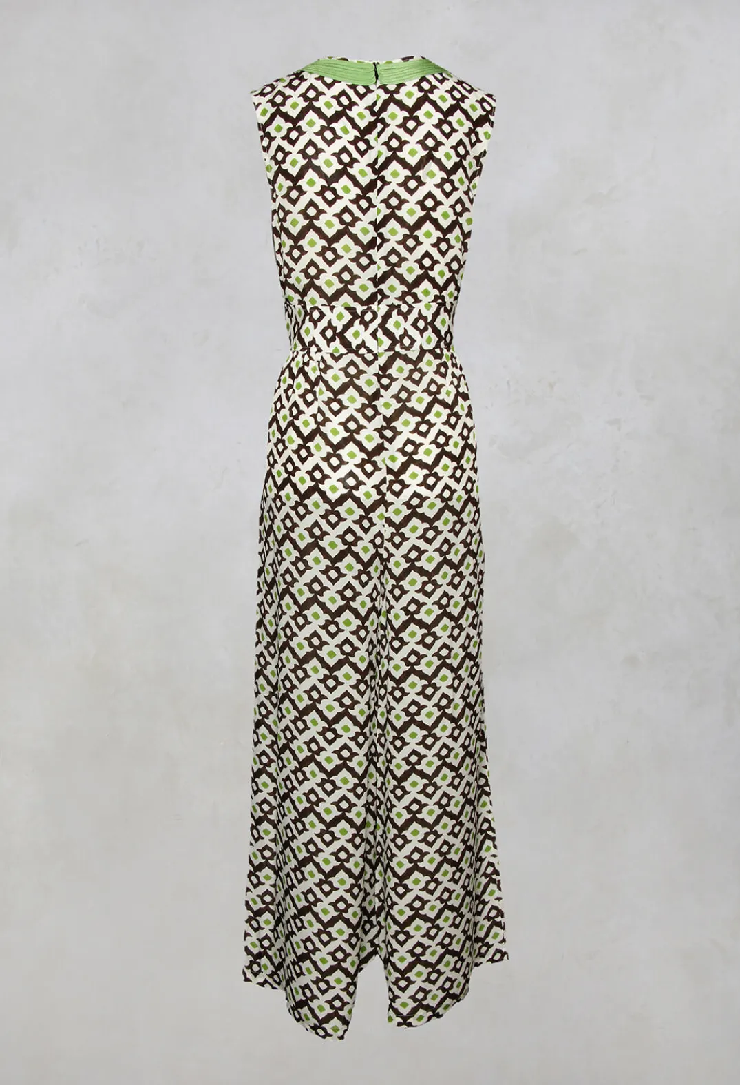 Maliparmi Jumpsuits^Printed Jumpsuit in Beige/Malva
