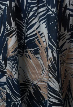Out of Xile Skirts^Printed Linen Maxi Skirt in Navy