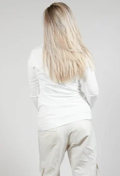 Rundholz Mainline Tops^Printed Long Sleeve Top in Spec Handpaint