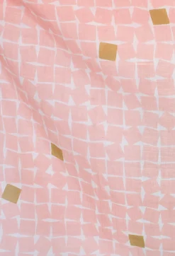 Moismont Scarves^Printed Scarf in Soft Pink