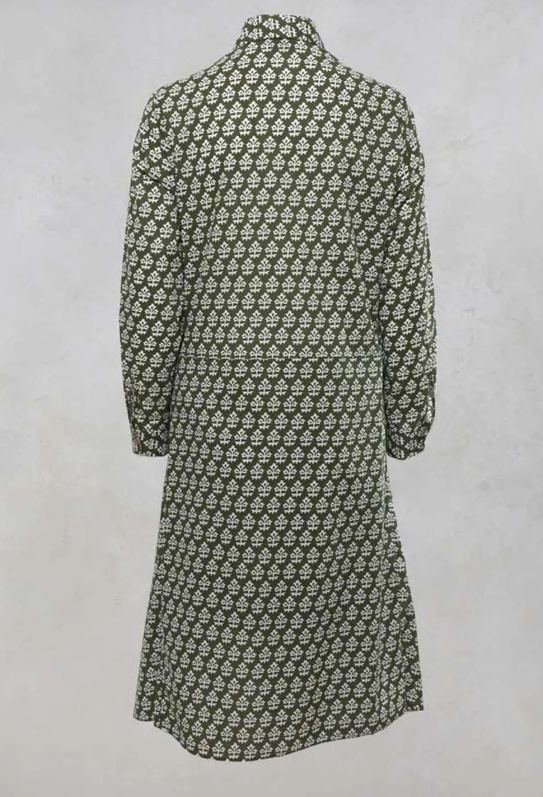 Niù Shirts & Blouses^Printed Shirt Dress with Tie Front in Alga