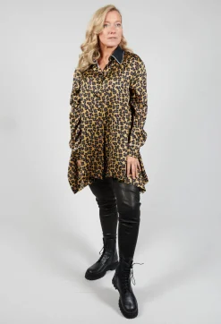 Beatrice B Shirts & Blouses|Co-ords & Suits^Printed Shirt in Black