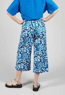 Elemente Clemente Trousers^Printed Skara Pants in Saphir