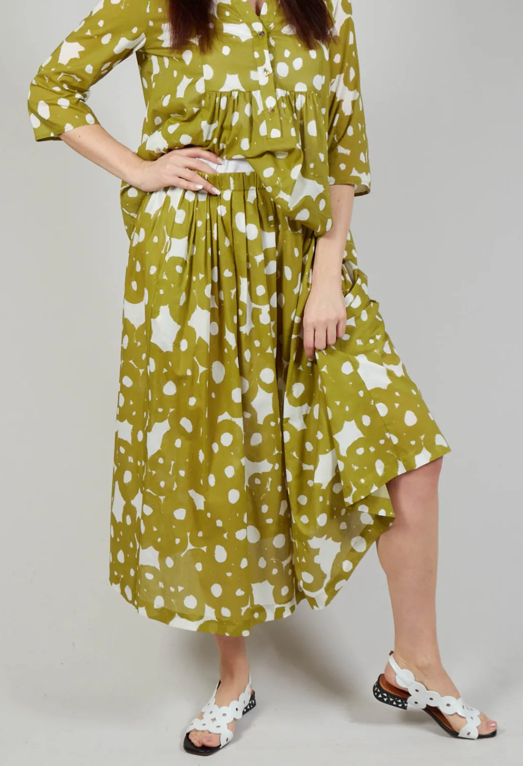 Operificio Neirami Skirts^Printed Skirts in Foglia