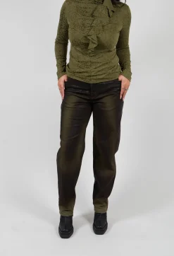 High Trousers^Prompt Trousers in Green