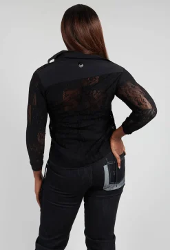 High Shirts & Blouses^Pronounce Shirt in Black
