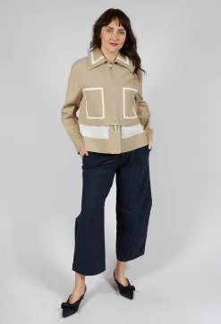 High Jackets^Prospect Short Jacket in Oatmeal