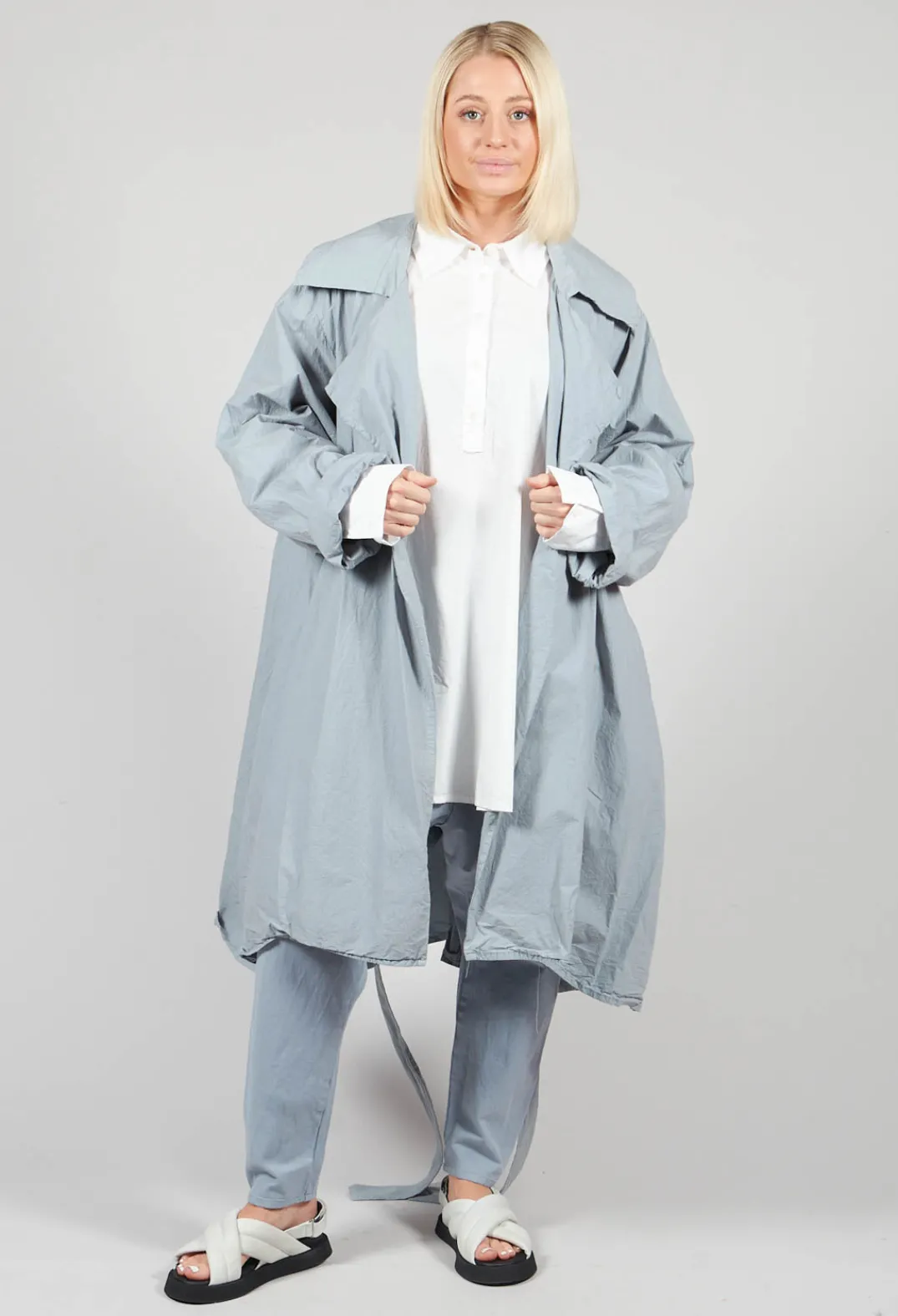 Privatsachen Coats^Prozentarm Coat in Wind Blue