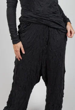 Rundholz Mainline Trousers^Pull On Crinkle Trousers in Slate