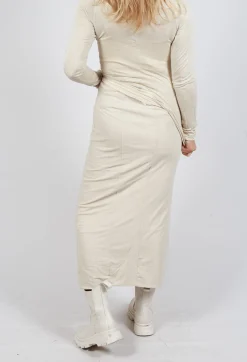Rundholz Mainline Skirts^Pull on Midi Skirt in Bone