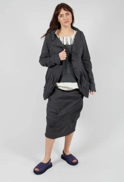 Rundholz Mainline Skirts^Pull On Pencil Skirt in Asteroid