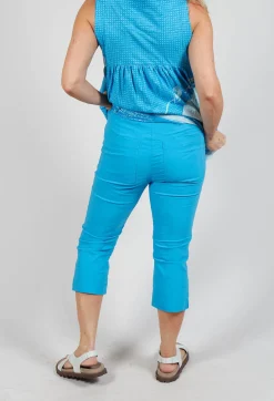 Rundholz Black Label Trousers^Pull On Pleat Front Trousers in Malibu