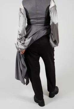 La Haine Trousers^Pull On Trousers in Black Print