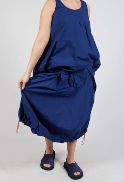 Rundholz Dip Skirts^Pull Toggle Hemline Skirt in Ocean