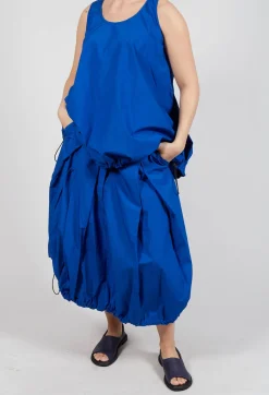 Rundholz Dip Skirts^Pull Toggle Hemline Skirt in Royal