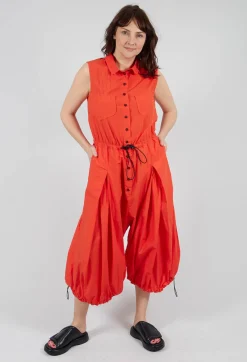 Rundholz Dip Jumpsuits^Pull Toggle Jumpsuit in Mandarine