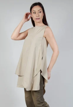 Ixos Tops^Pulp Fiction Tunic Top in Sabbia